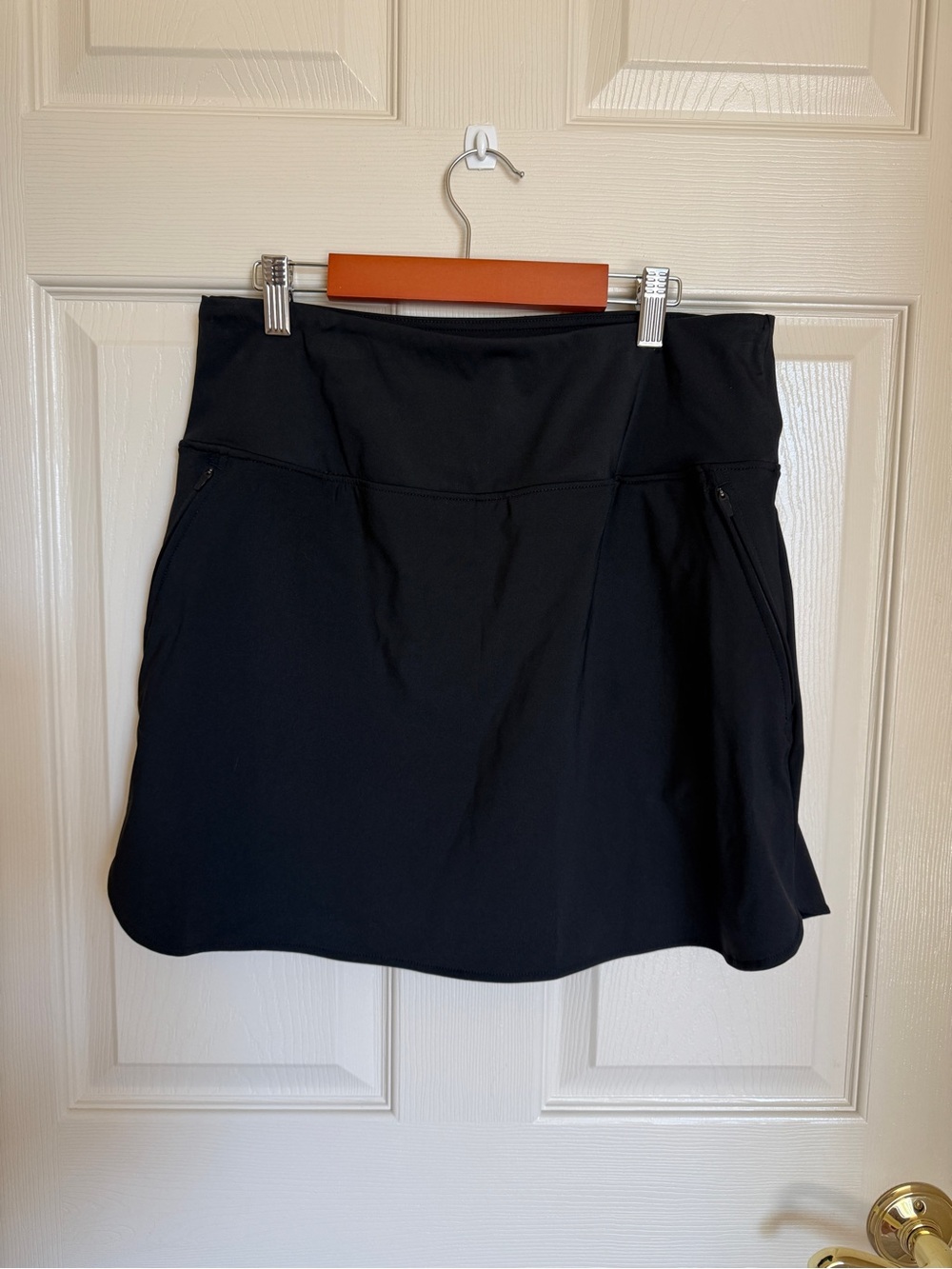 Black Athletic Skort